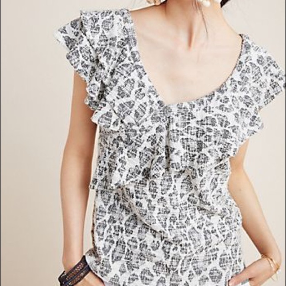 Savannah Ruffled Blouse
